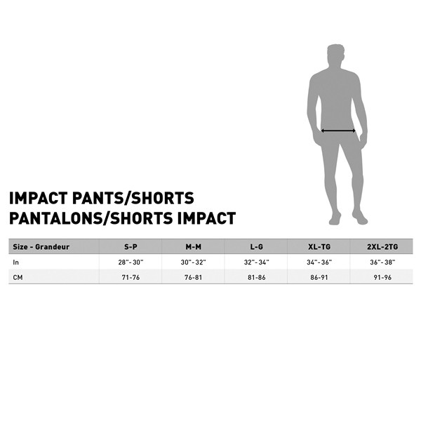 LEATT Impact Short 3DF 5.0 Men, Women - XL - 407415