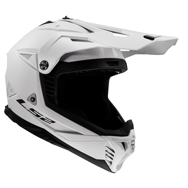 LS2 Gate II Off-road Helmet Solid - Without Goggle - 2XL - 424016