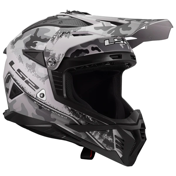 LS2 Gate II Off-road Helmet Carbine - Without Goggle - XS - 424021