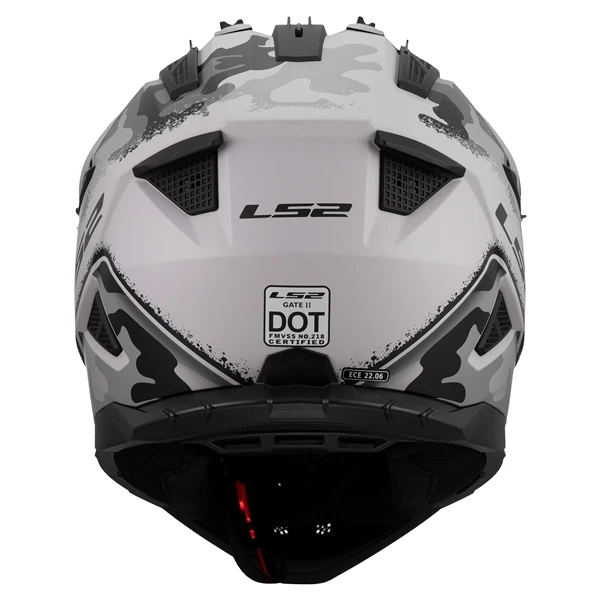 LS2 Gate II Off-road Helmet Carbine - Without Goggle - S - 424022