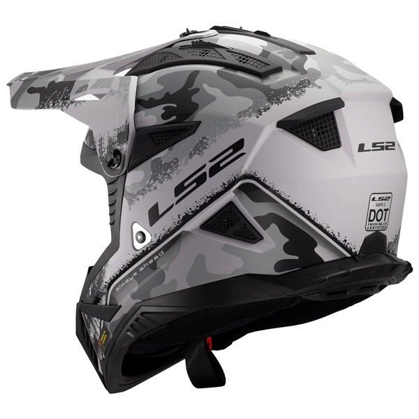LS2 Gate II Off-road Helmet Carbine - Without Goggle - 2XL - 424026