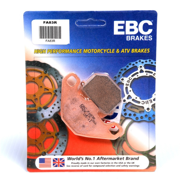 EBC  “R“ Long Life Sintered Brake Pad Sintered metal - Left, Right, Front Right, Front left, Rear left, Rear Outer - 007353