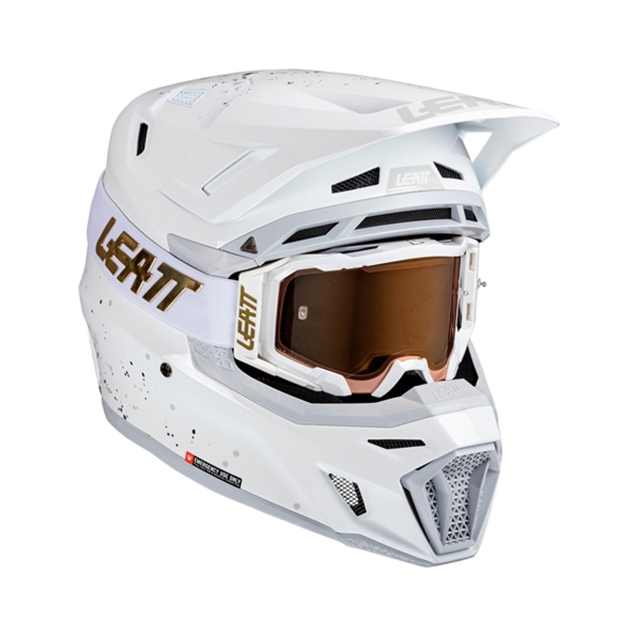 LEATT 8.5 Off-Road Helmet Kit V25 - Goggle Included - S - 462032