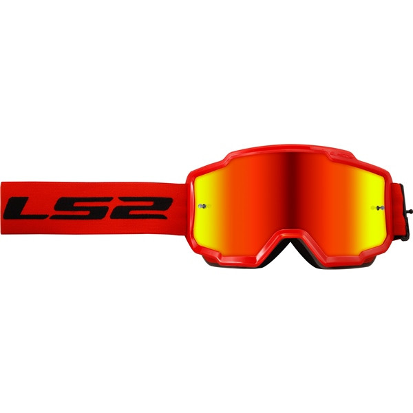LS2 Charger Plus Goggle Black, Red - 397737