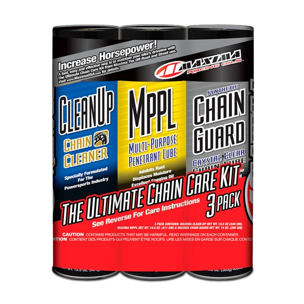 Maxima Synthetic Chain Guard Care Combo Kit - 144387