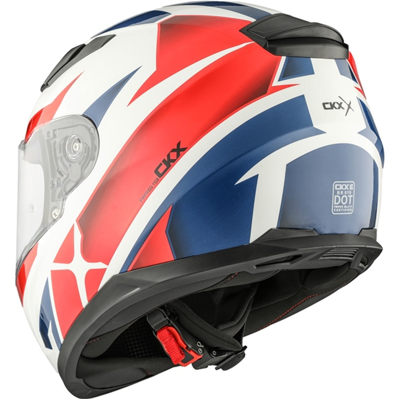 CKX RR619 Full-Face Helmet, Summer Shot - Summer - L - 517504