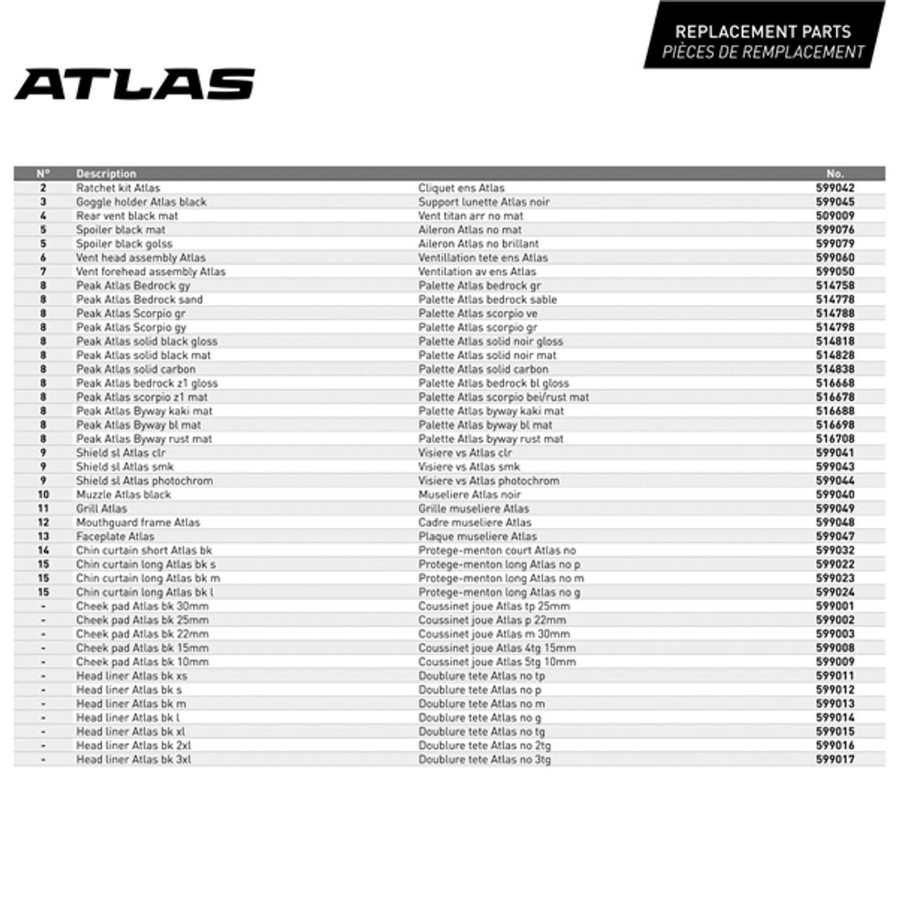 CKX Atlas Helmet Solid - L - 514824