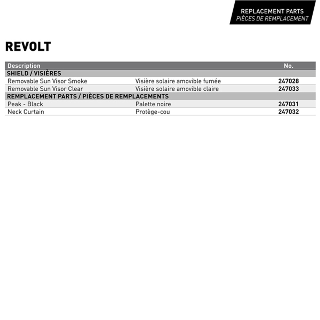CKX Revolt RSV Half Helmet Decoy - XL - 515105