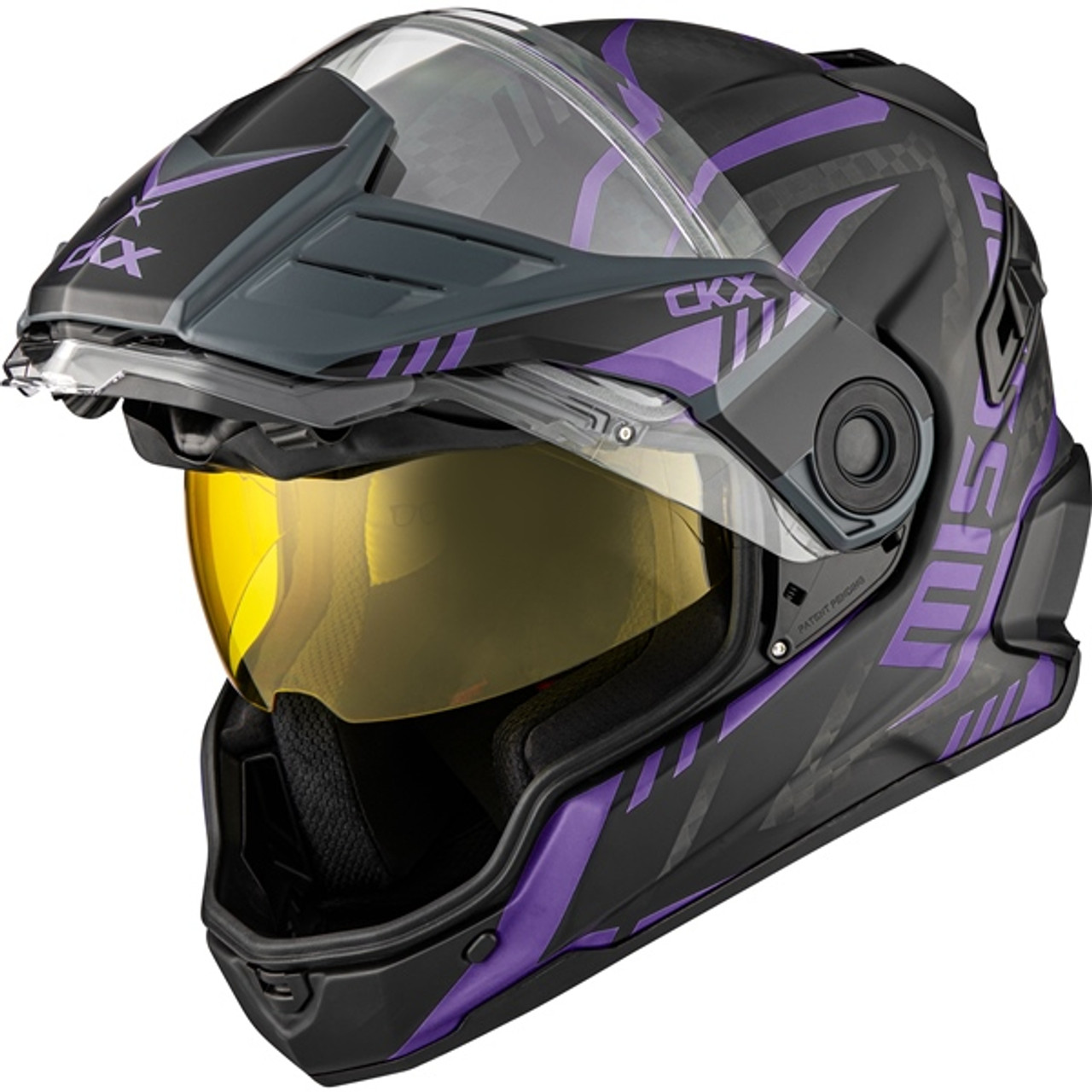 CKX Mission Free-Face Helmet - Carbon Code - S - 516962