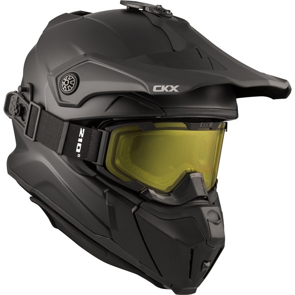 CKX Titan Original Helmet - Trail and Backcountry Solid - 210° Goggle Included - S - 507222