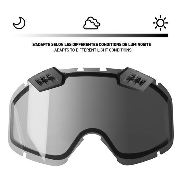 CKX Photochromic 210°  Goggles Lens with adjustable Ventilation, Winter - 120138