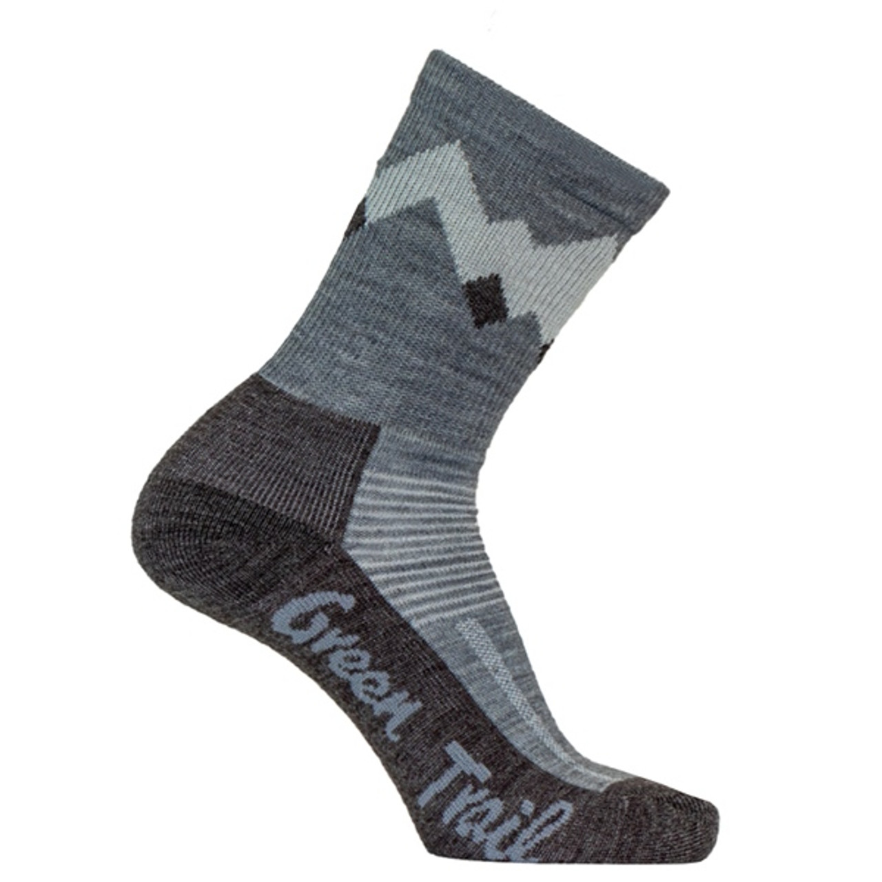Green Trail Merino Wool Socks Men, Women - M (6-9) - 149007