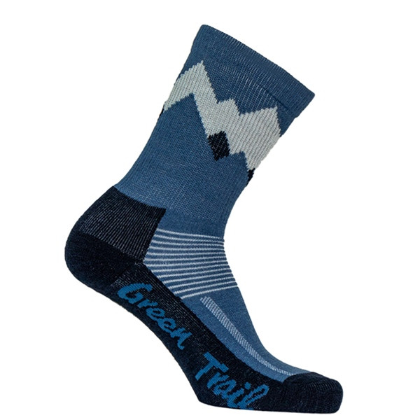 Green Trail Merino Wool Socks Men, Women - M (6-9) - 149007