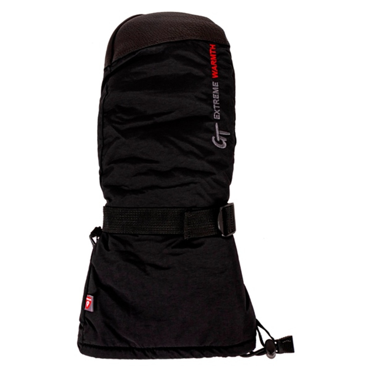 Green Trail Deer Leather Mittens Unisex - XL - 149105