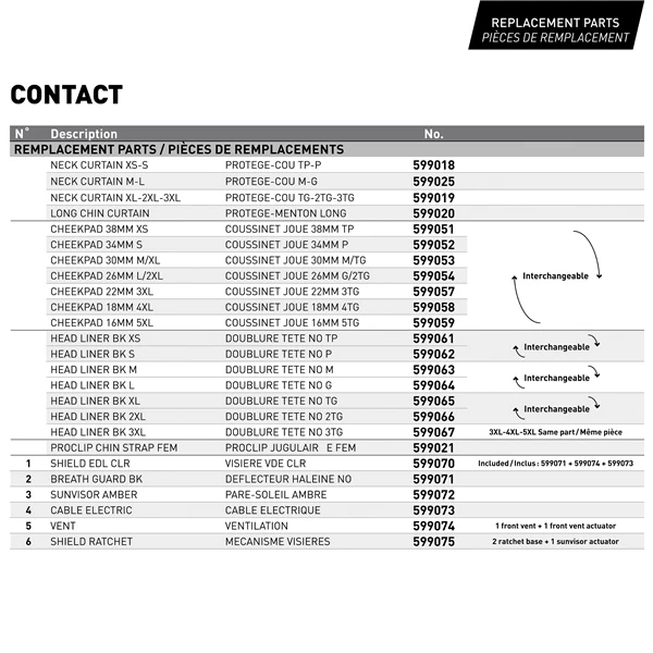 CKX Contact Free-Face Helmet Artik - M - 515363