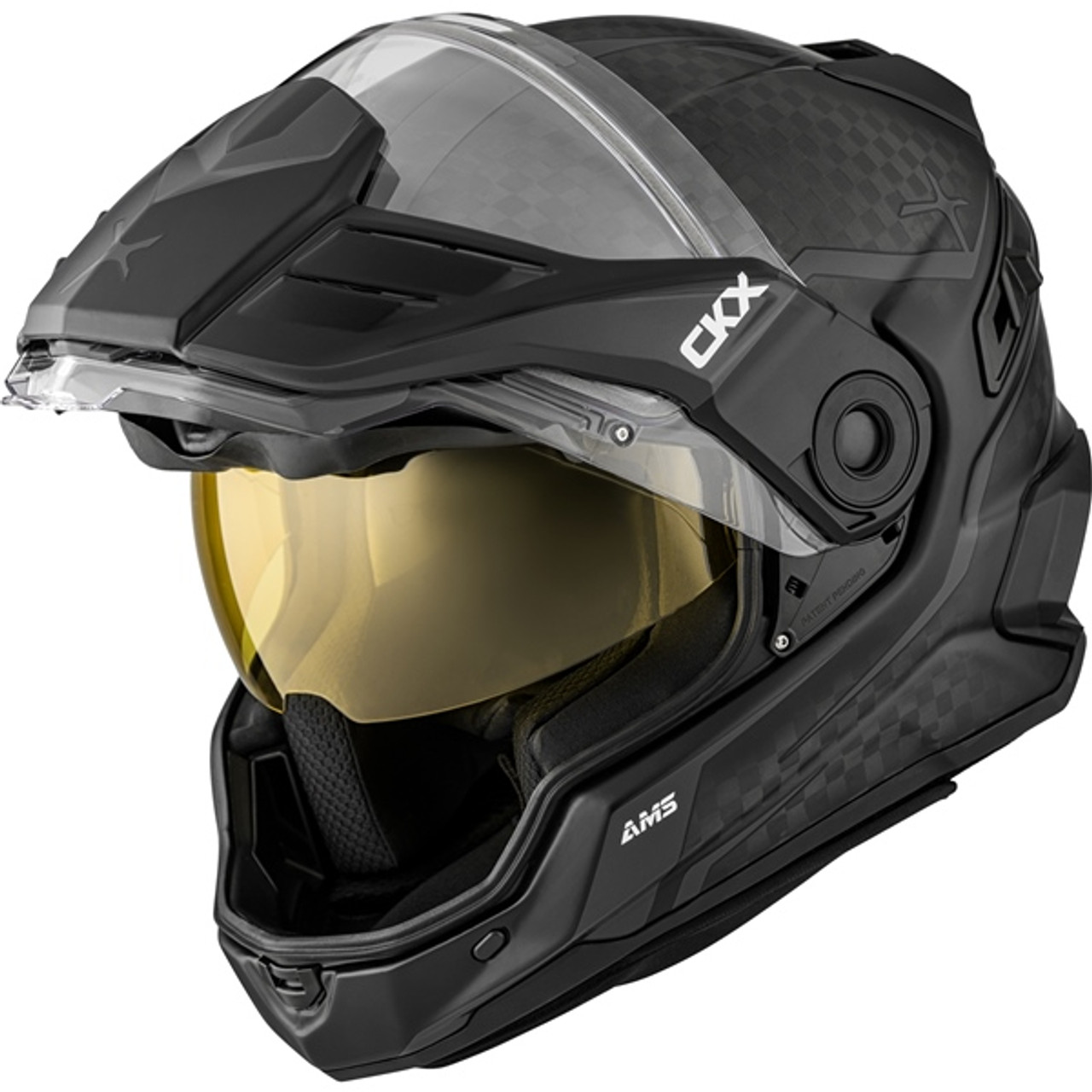 CKX Mission Free-Face Helmet - Carbon Fury - L - 515524