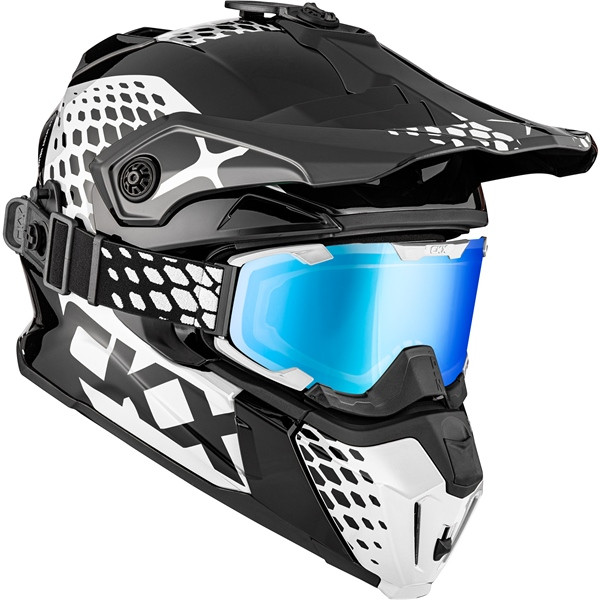 CKX Titan Original Helmet - Trail and Backcountry Viper - 210° Goggle Included - XS - 516081