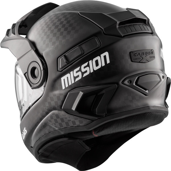 CKX Mission Free-Face Helmet - Carbon Solid - XS - 517471
