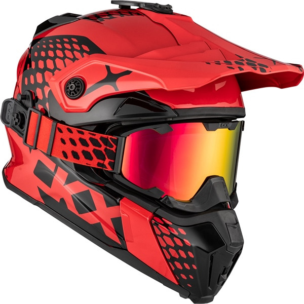 CKX Titan Original Helmet - Trail and Backcountry Viper - 210° Goggle Included - XS - 516111