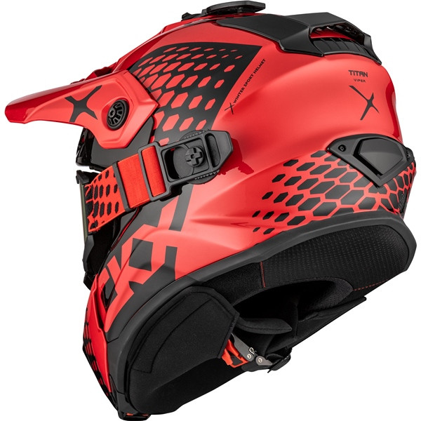 CKX Titan Original Helmet - Trail and Backcountry Viper - 210° Goggle Included - XS - 516111