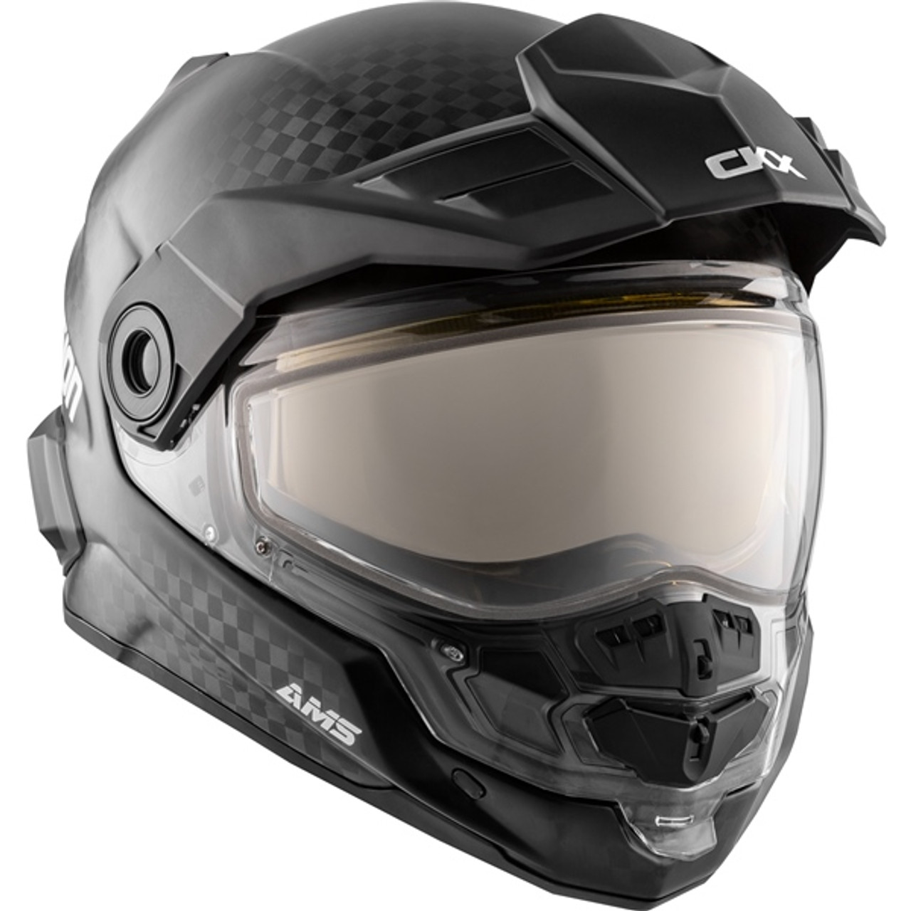 CKX Mission Free-Face Helmet - Carbon Solid - M - 512393