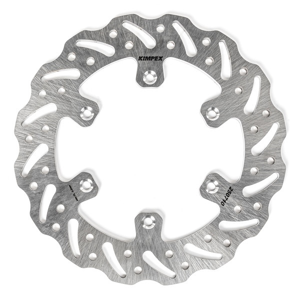 Kimpex HD Rotor made Carbon Steel Fits Kawasaki - Rear - 250710