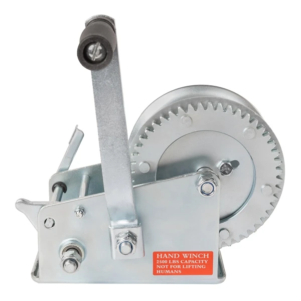 Kimpex 2500 lbs Heavy Duty Two Speed Hand Winch - 758042
