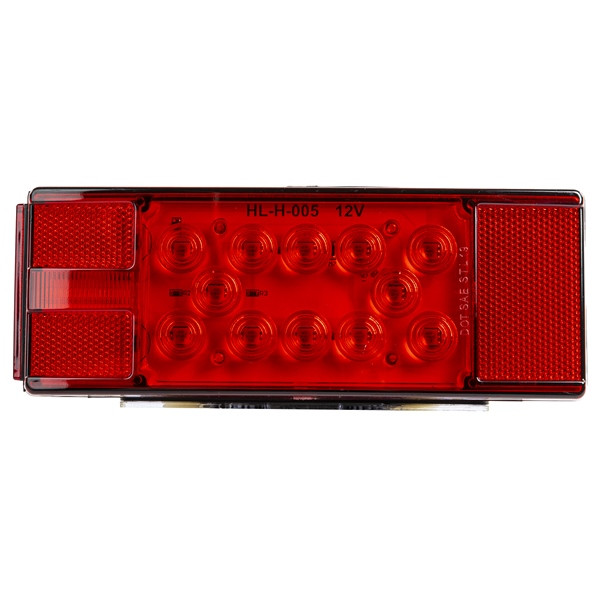 Kimpex Left Side LED Low Profile Trailer Taillight Red - 704804