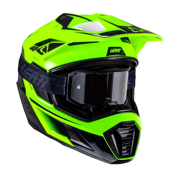 LEATT ADV 8.5 Off-Road Helmet Kit V25 - Goggle Included - S - 483012