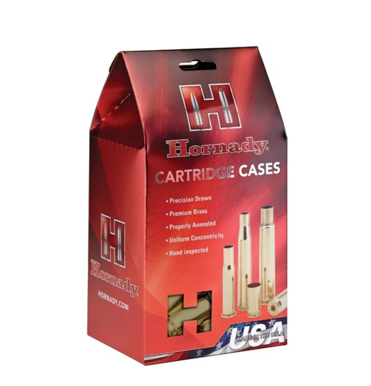 Hornady 7mm PRC Unprimed Brass Casings, 50 Pack
