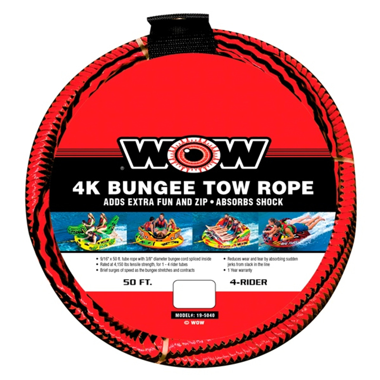 WOW Bungee Tow Rope 50' Tow rope - 778057