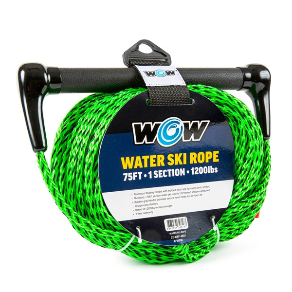 WOW 75' 1 Section Tow Rope with Rubber Handle Tow rope - 778070
