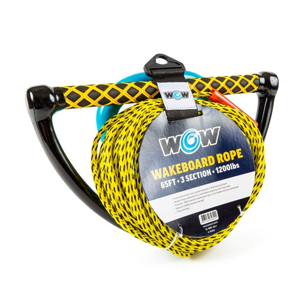 WOW 65' 3-section Wakeboard Rope Tow rope - 778074