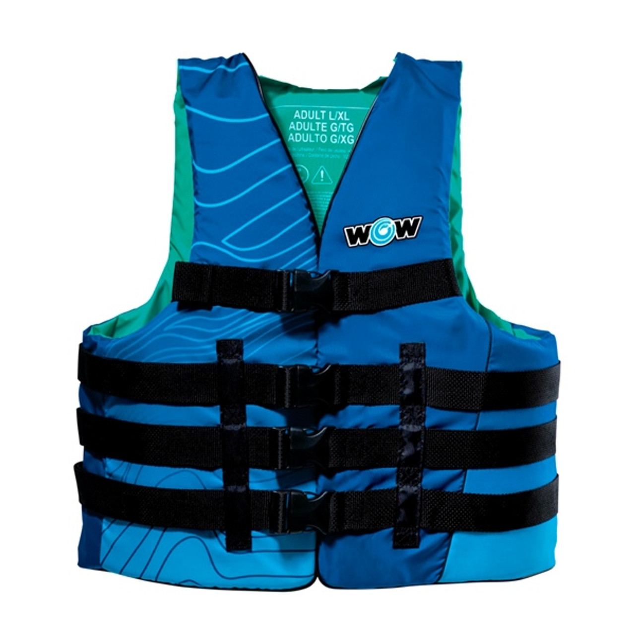 WOW VIS-WAVE Adult Life Vest - 2XL/3XL - 778104