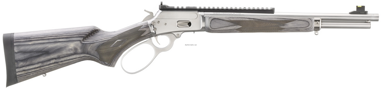 Marlin 1894 SBL 357 Mag Lever Action Rifle, 16.1" Threaded Barrel, Stainless, Gray Laminated Stock, 8+1 Rnd