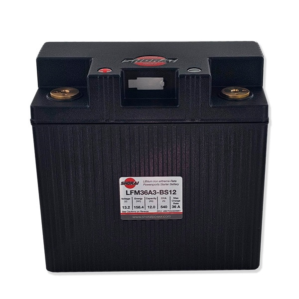 Shorai LFX Battery LFM36A3-BS12 - 230048