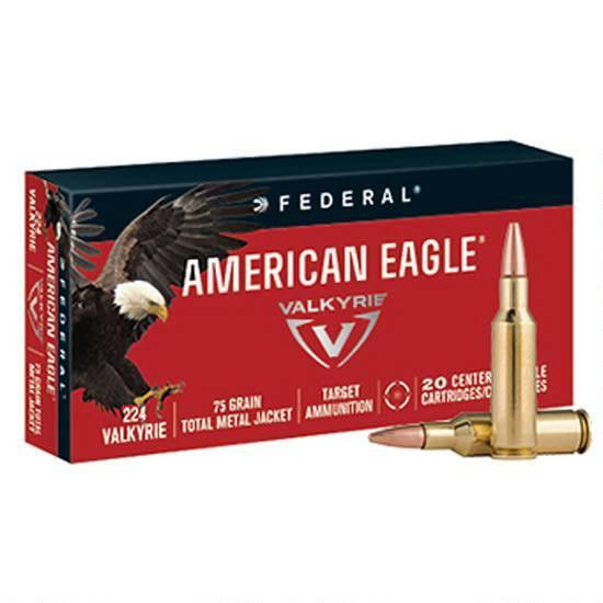 American Eagle 224 Valkyrie 75gr TMJ, Box of 20