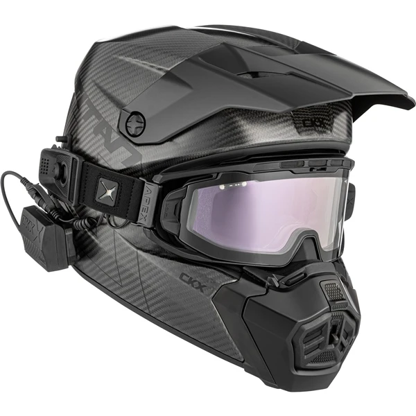 CKX Titan AMS Carbon Pro Helmet Solid - Apex Goggle included - 3XL - 518397