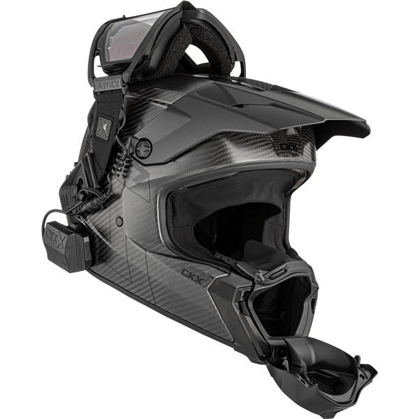CKX Titan AMS Carbon Pro Helmet Solid - Apex Goggle included - XL - 518395