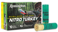 Remington Nitro Turkey Magnum Loads Shotshell 12 GA, 2-3/4, No. 4, 1-1/2oz, 1260fps, 10 Rounds