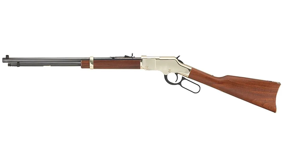 Henry Golden Boy Rifle, .17 HMR,  20" Octagon Barrel, Walnut Stock