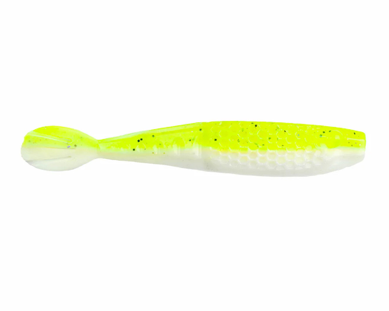 Netbait Baitfuel HexTek Whiptail Shad, 4.5", Fatal Shad, 7 pack