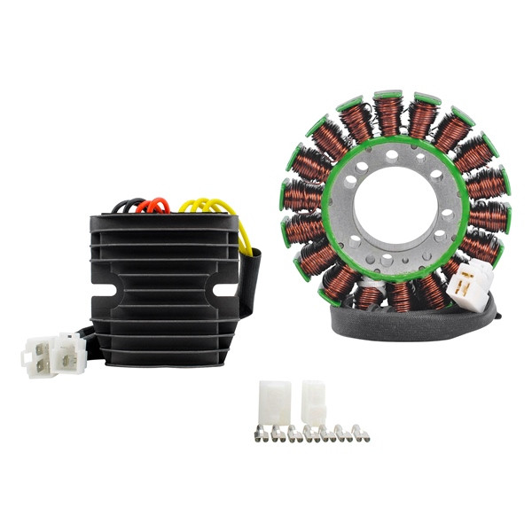 Kimpex HD Generator Stator & Aluminum Mosfet Voltage Regulator Kit Fits Triumph - 225770 - 225770