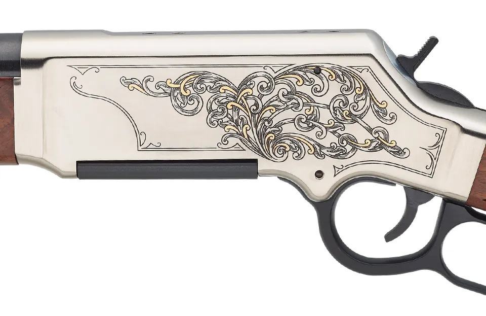 Henry Long Ranger Deluxe Engraved Edition Rifle, .308 Win/7.62x51 NATO, 20" Barrel, Walnut Stock