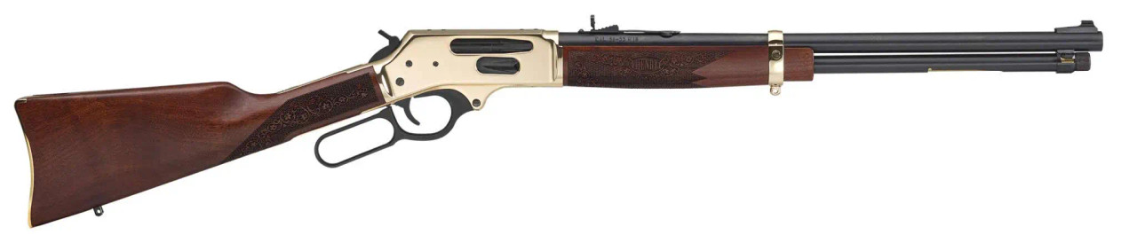 Henry Side Gate Lever Action Rifle, .360 Buckhammer,  20" Barrel, Walnut Stock
