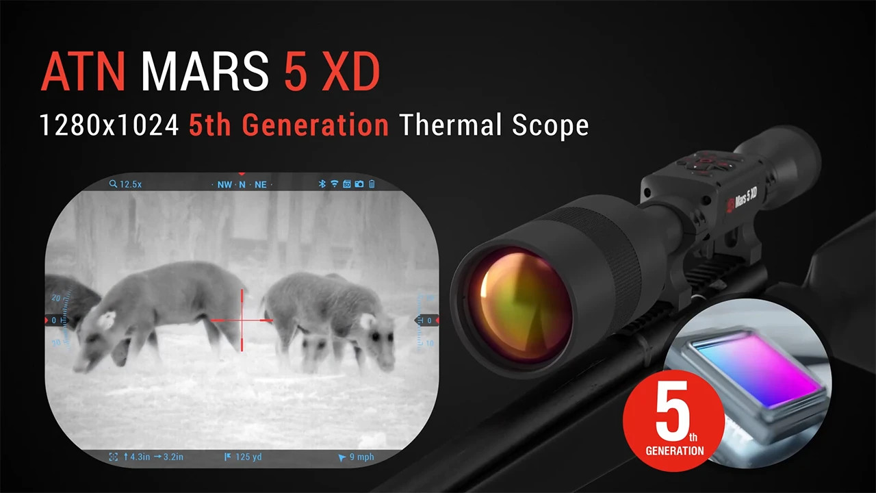 ATN Mars 5 XD, 3-30x, 1280×1024 THERMAL