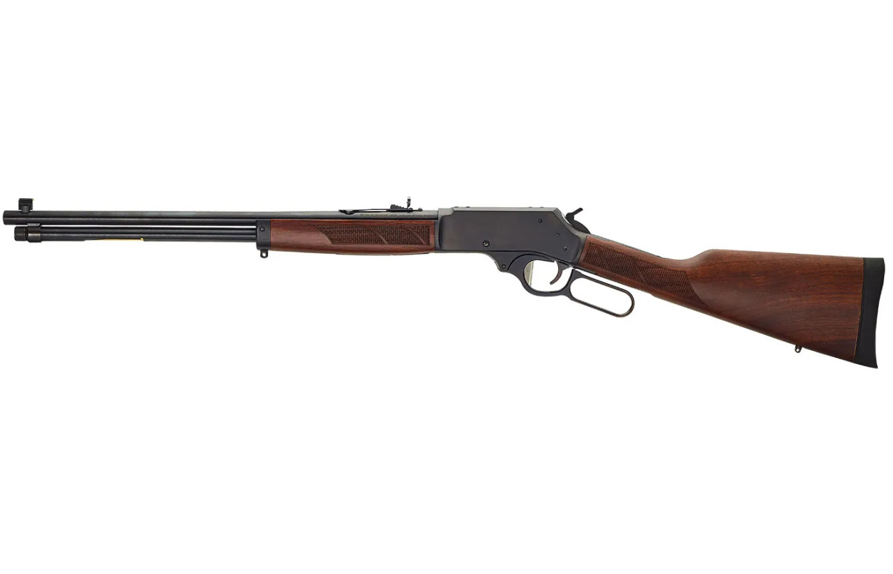 Henry Steel Lever Action Rifle, .30-30 Win,  20" Barrel, Walnut Stock