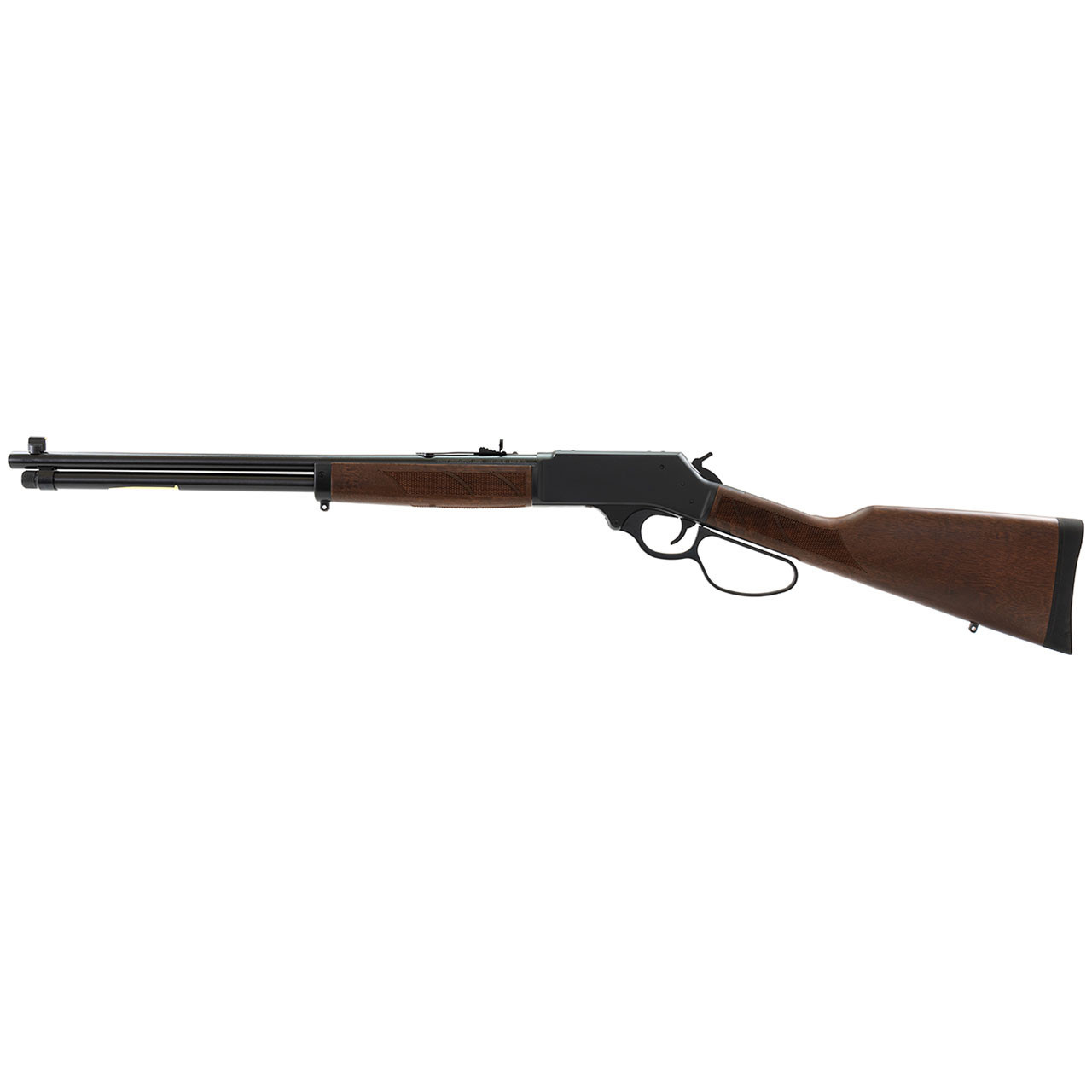 Henry Steel Lever Action Large Loop Rifle, .30-30 Win,  20" Barrel, Walnut Stock