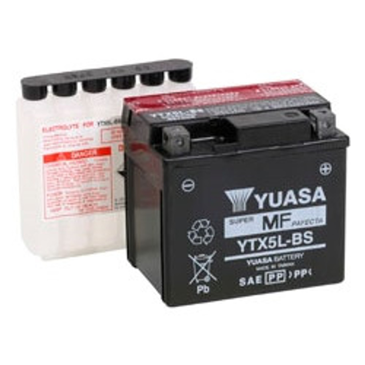 Yuasa Battery Maintenance Free AGM YTX5L-BS  010121