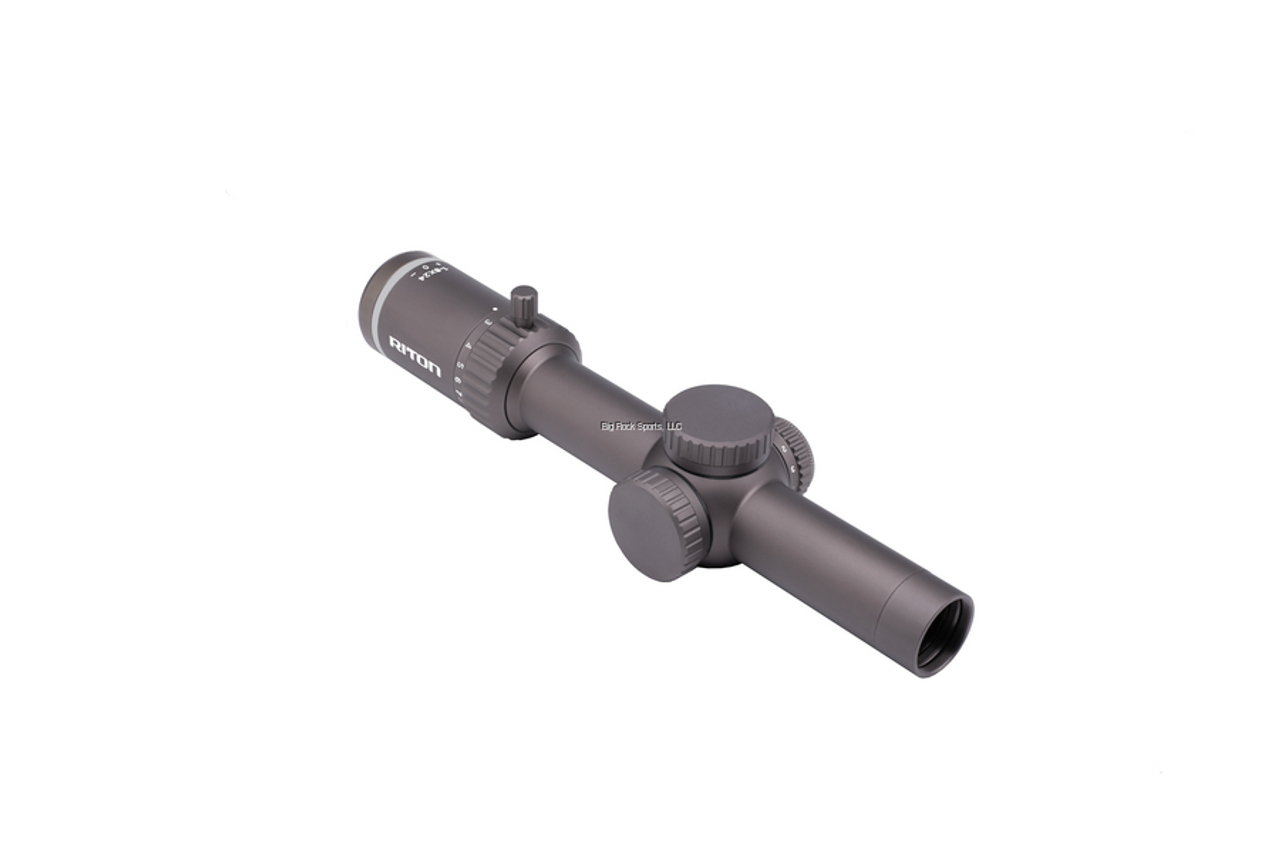 Riton X3 Tactix 1-8x24mm (FDE) Riflescope, SFP, Illuminated OT Reticle